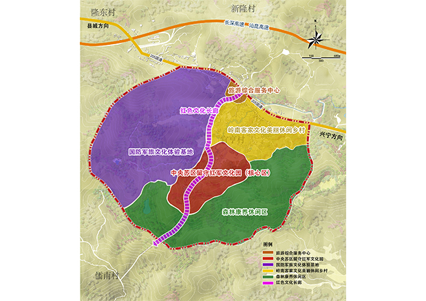 廣東省龍川縣中(zhōng)央蘇區(qū)留守紅軍園旅遊總體(tǐ)規劃